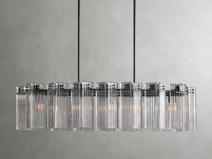 Delsie Oval Glass Chandelier