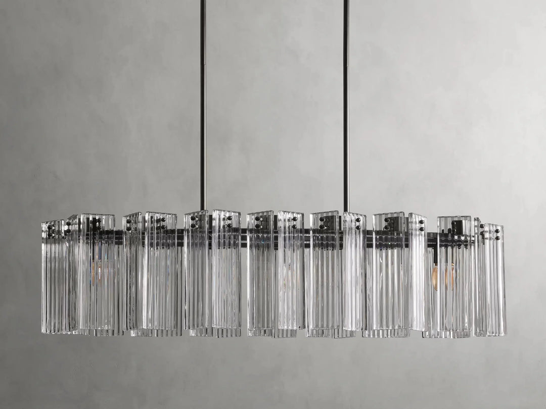 Delsie Oval Glass Chandelier