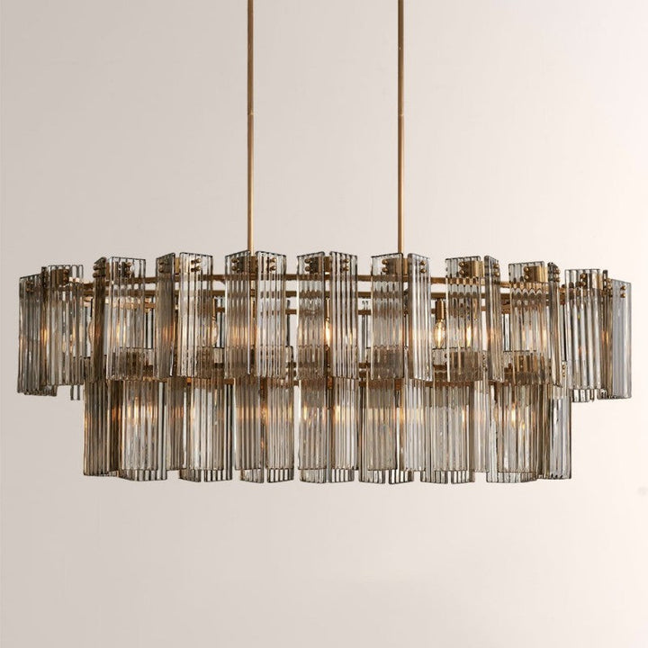 Delsie Oval Glass Chandelier