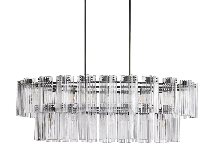 Delsie Oval Glass Chandelier