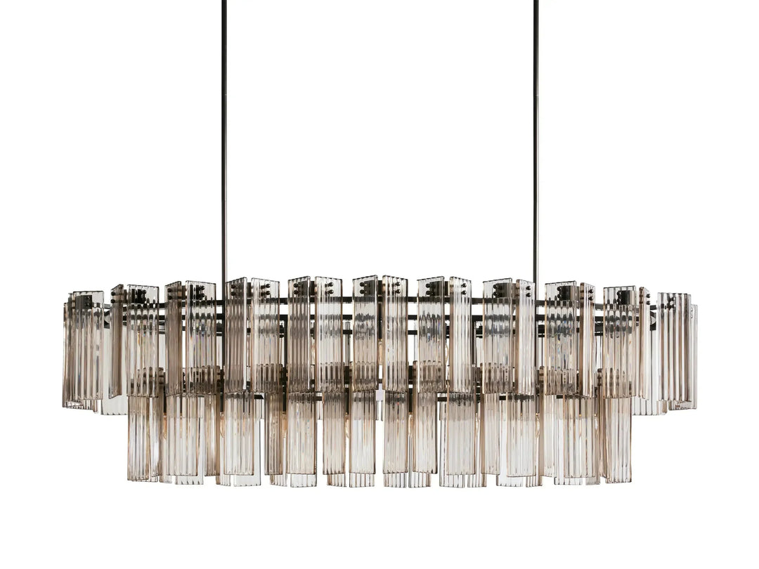Delsie Oval Glass Chandelier