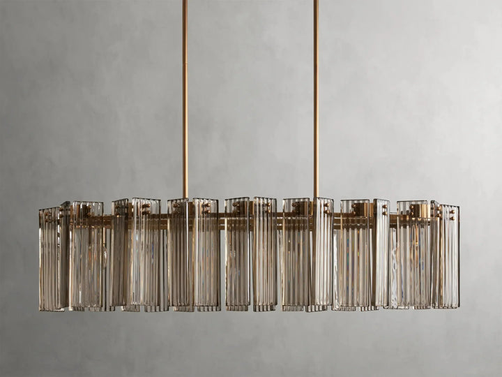 Delsie Oval Glass Chandelier