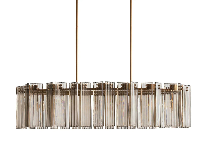 Delsie Oval Glass Chandelier