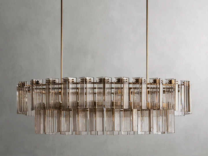 Delsie Oval Glass Chandelier