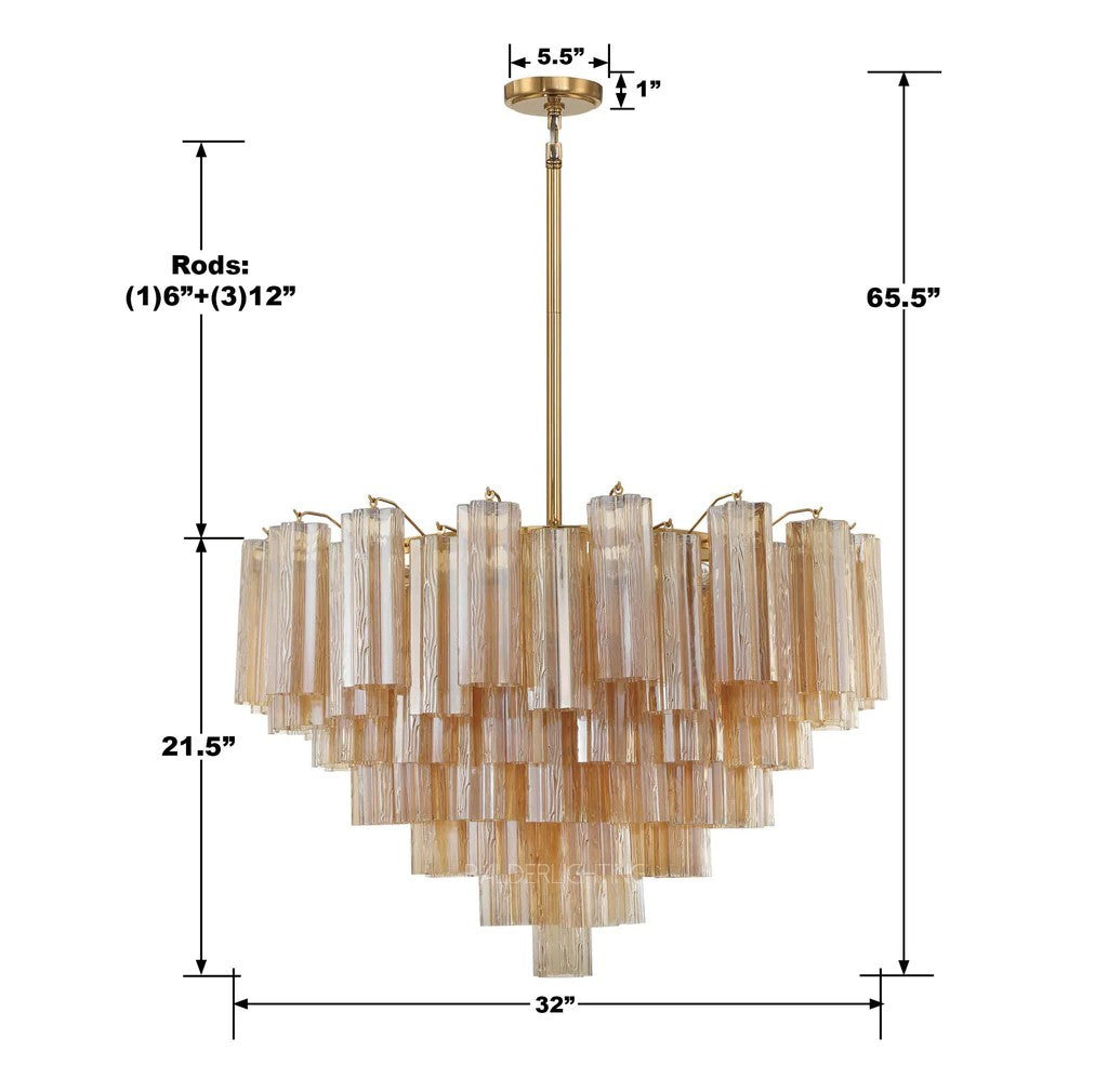 Edien 16-Light Chandelier