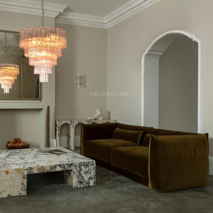 Edien Grande Murano Chandelier 31.5"