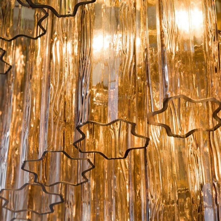 Edien Large Murano Chandelier 31.5"