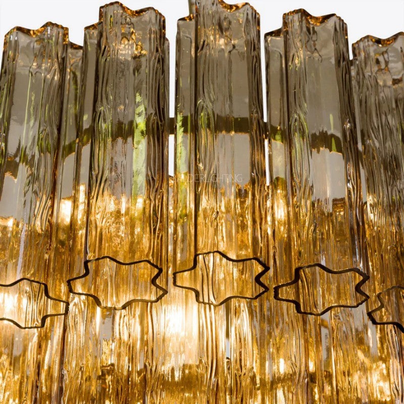 Edien Medium Murano Chandelier 28"