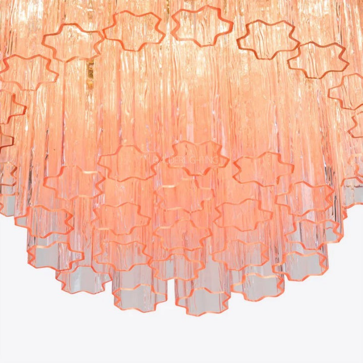 Edien Medium Murano Chandelier 28"