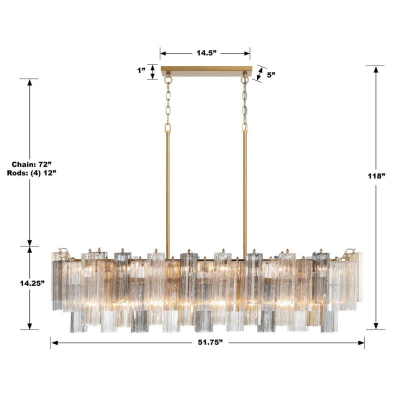 Edien 14-Light Chandelier