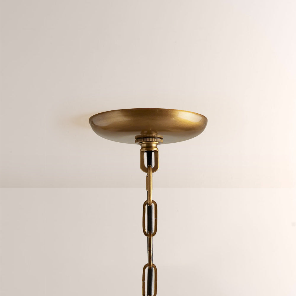 Elleson Green Round Chandelier