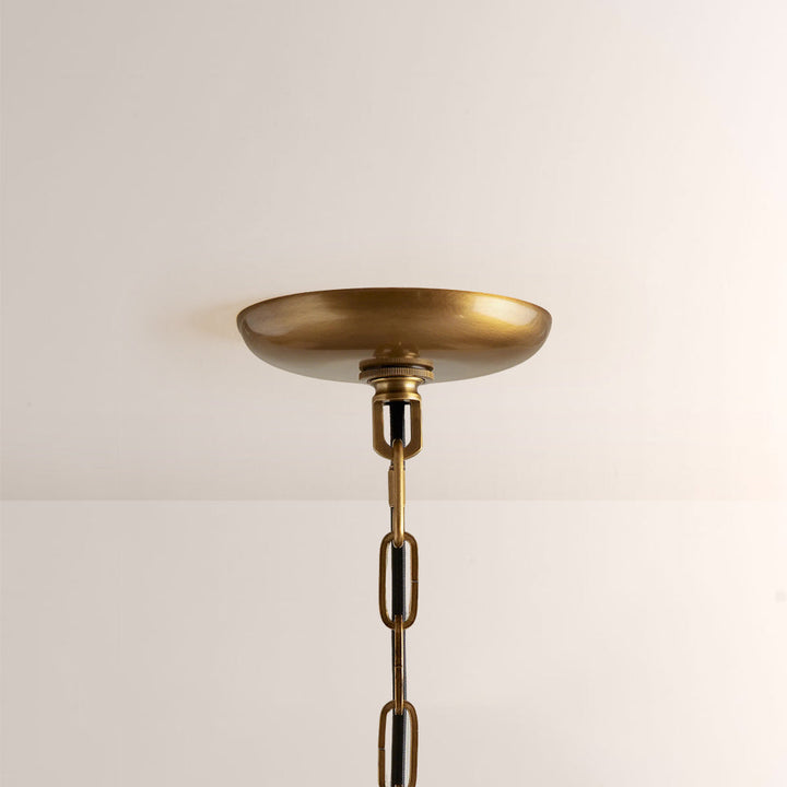 Elleson Green Round Chandelier