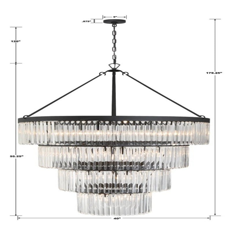 Emory 22 Light Chandelier