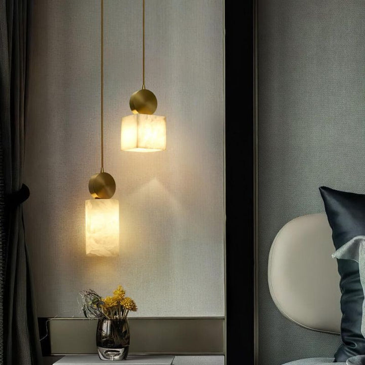 Etrusca Alabaster Pendant Light