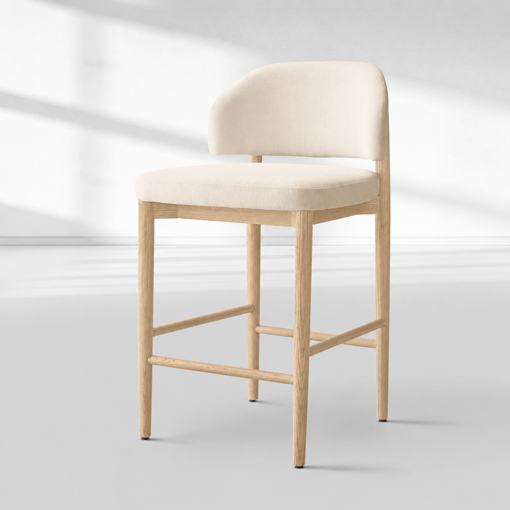Eva Fabric Bar & Counter Stool