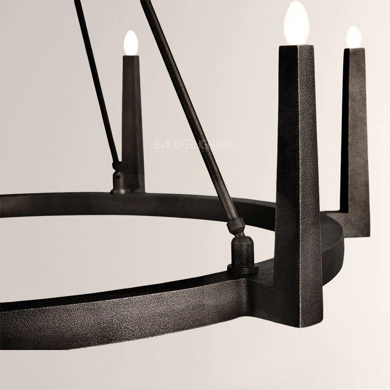 Evan Round Chandelier 42"