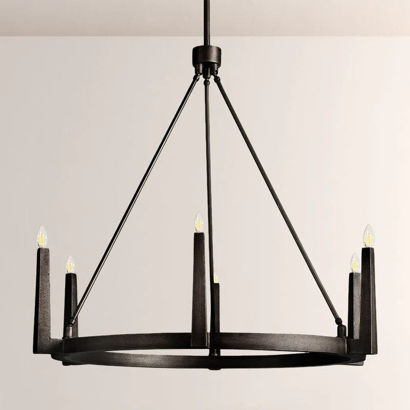 Evan Round Chandelier 42"