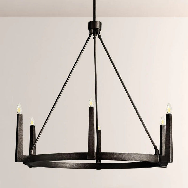 Evan Round Chandelier 42"