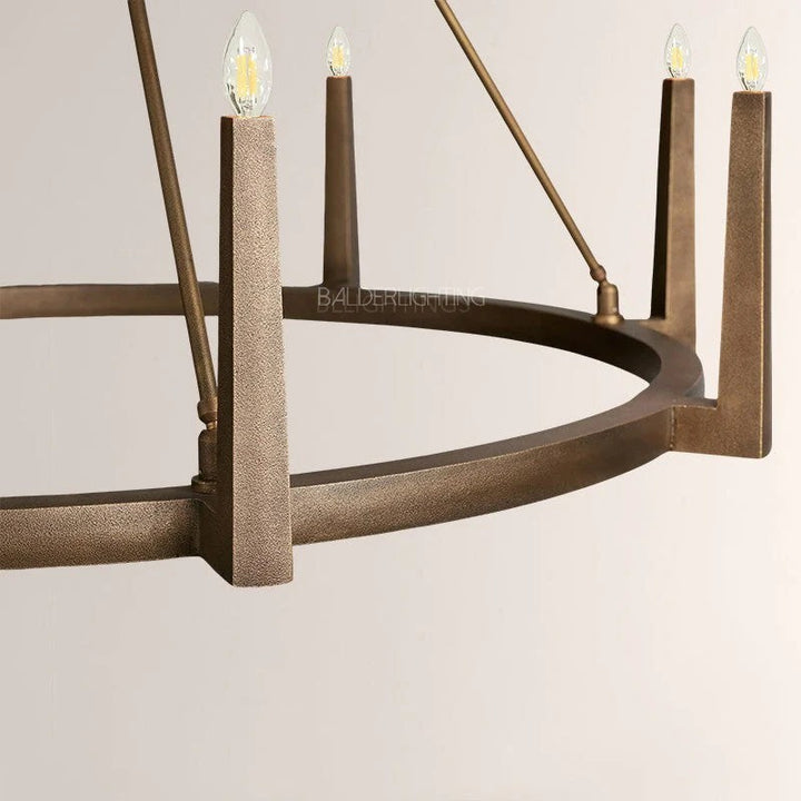 Evan Round Chandelier 54"