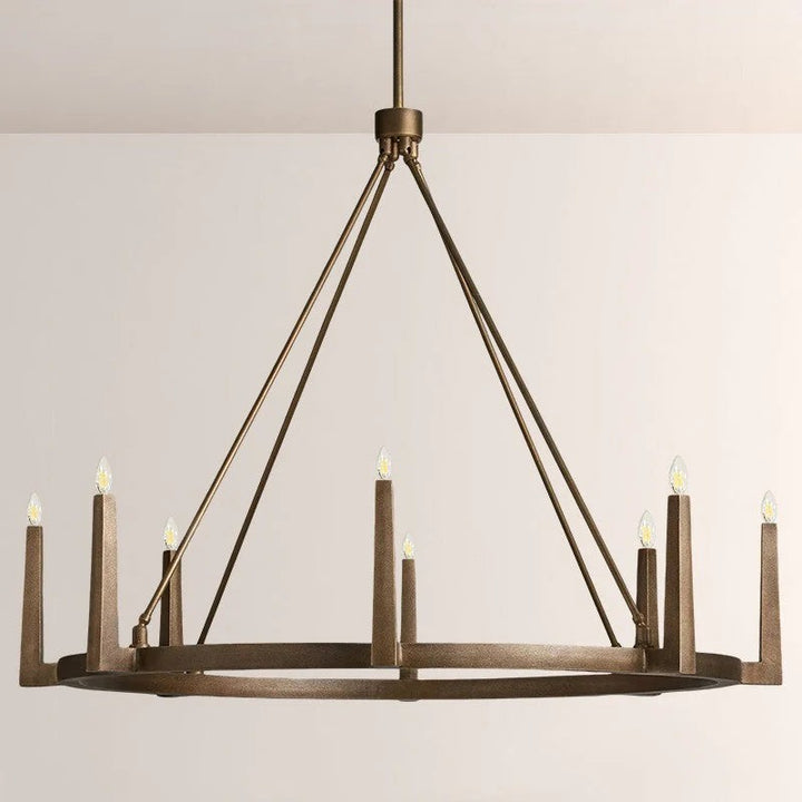 Evan Round Chandelier 54"