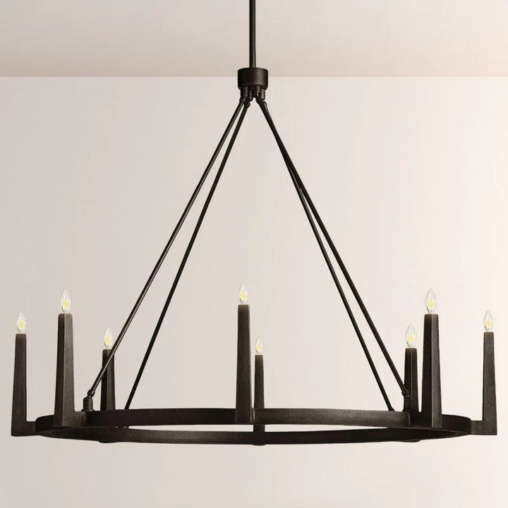 Evan Round Chandelier 54"
