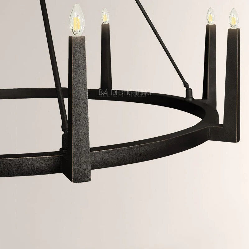 Evan Round Chandelier 54"