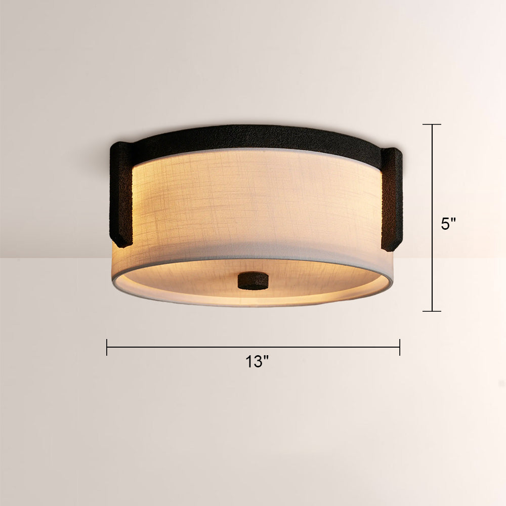 Evan Round Flush Mount