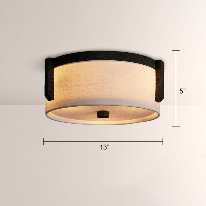 Evan Round Flush Mount