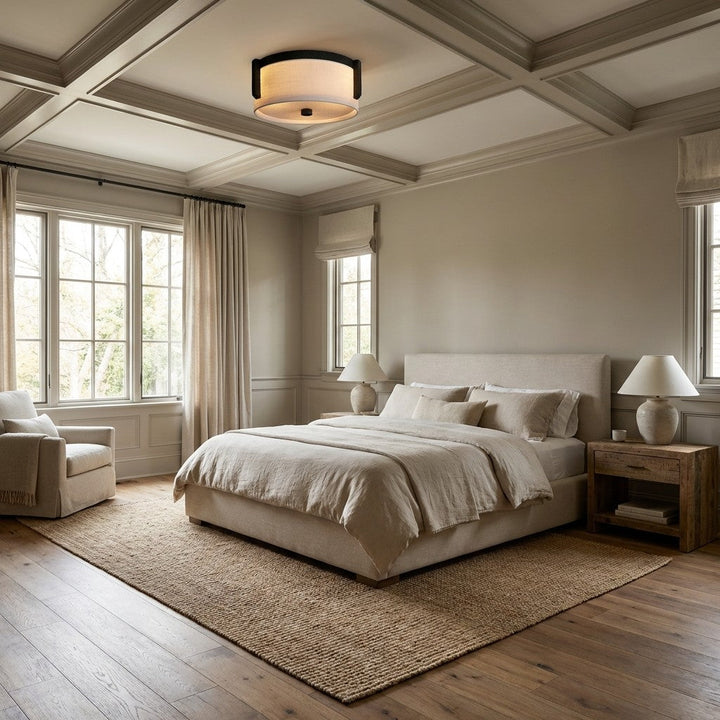 Evan Round Flush Mount