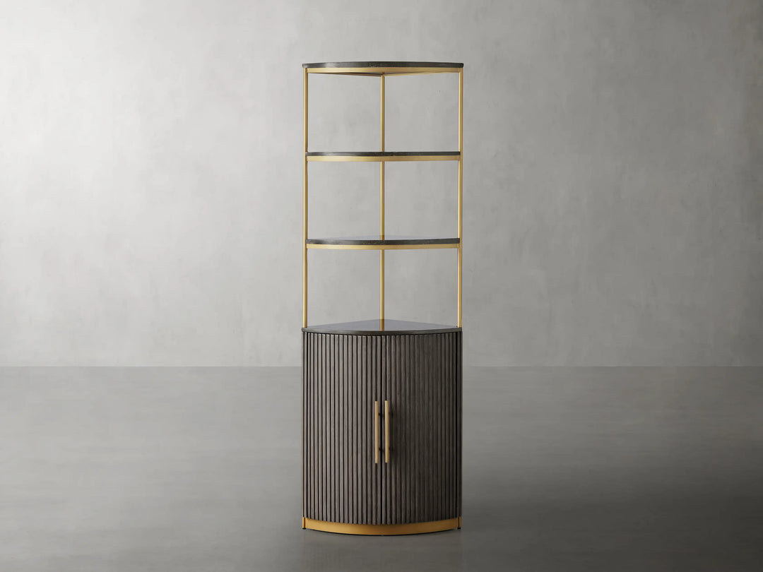 Fanny Corner Cabinet