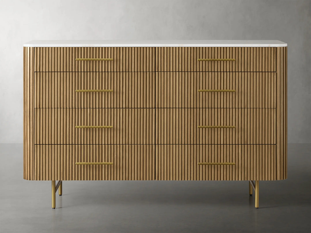 Fanny Eight Drawer Dresser
