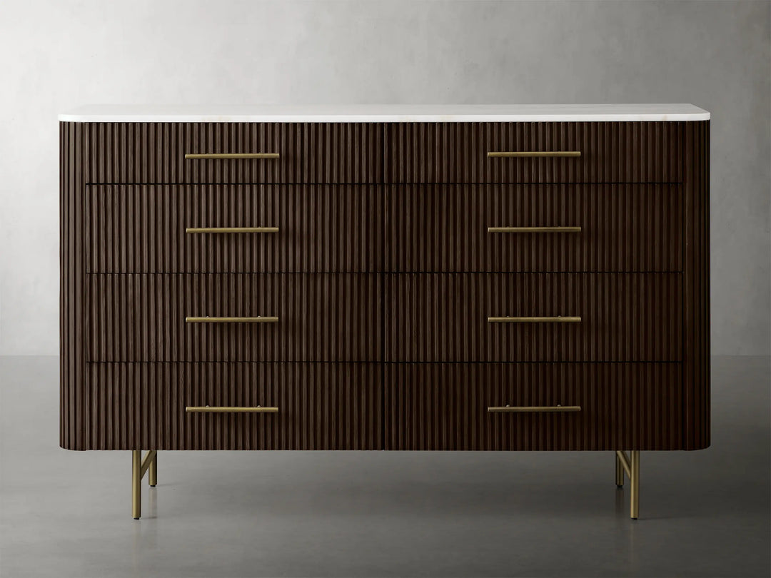 Fanny Eight Drawer Dresser