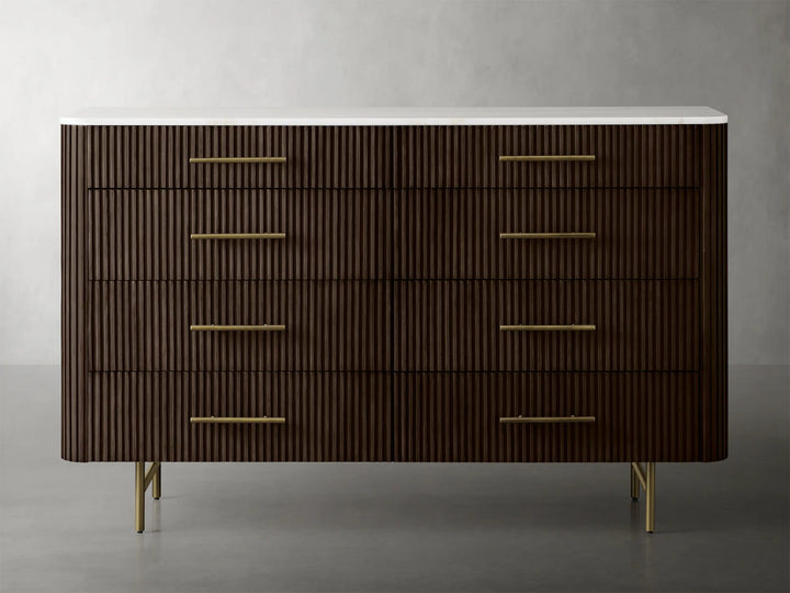 Fanny Eight Drawer Dresser