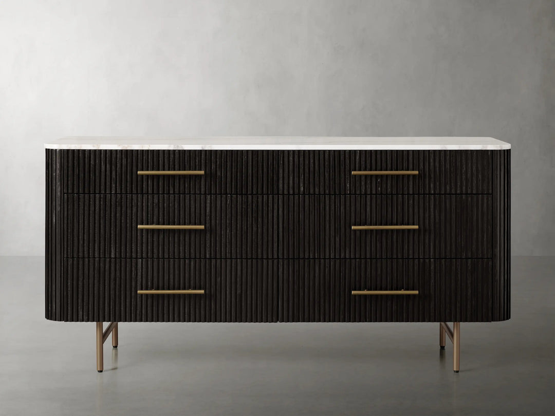 Fanny Six Drawer Dresser