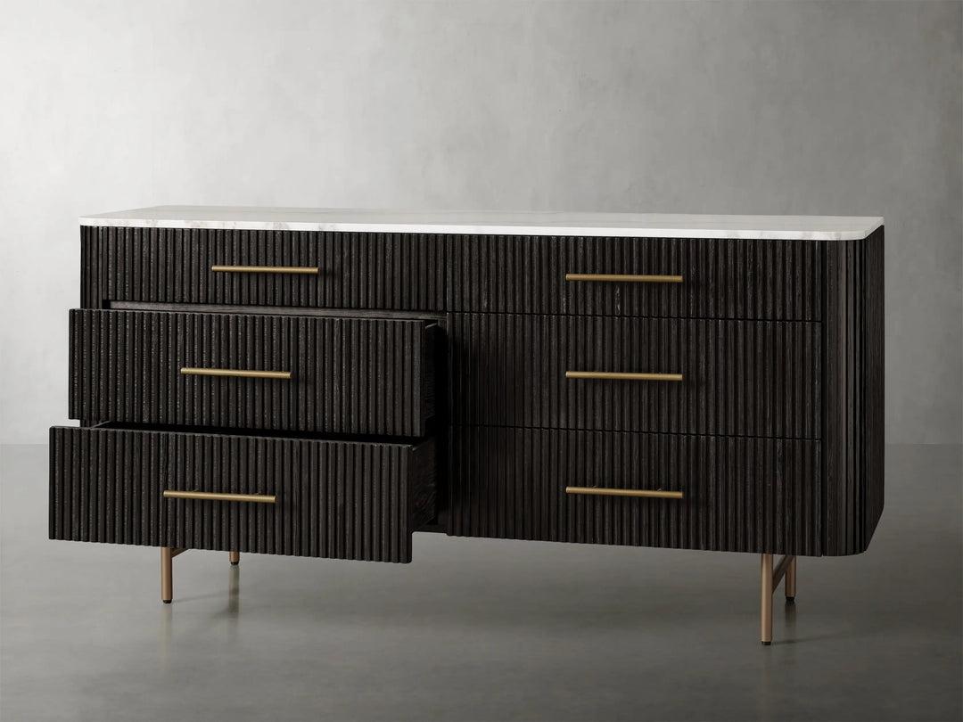 Fanny Six Drawer Dresser