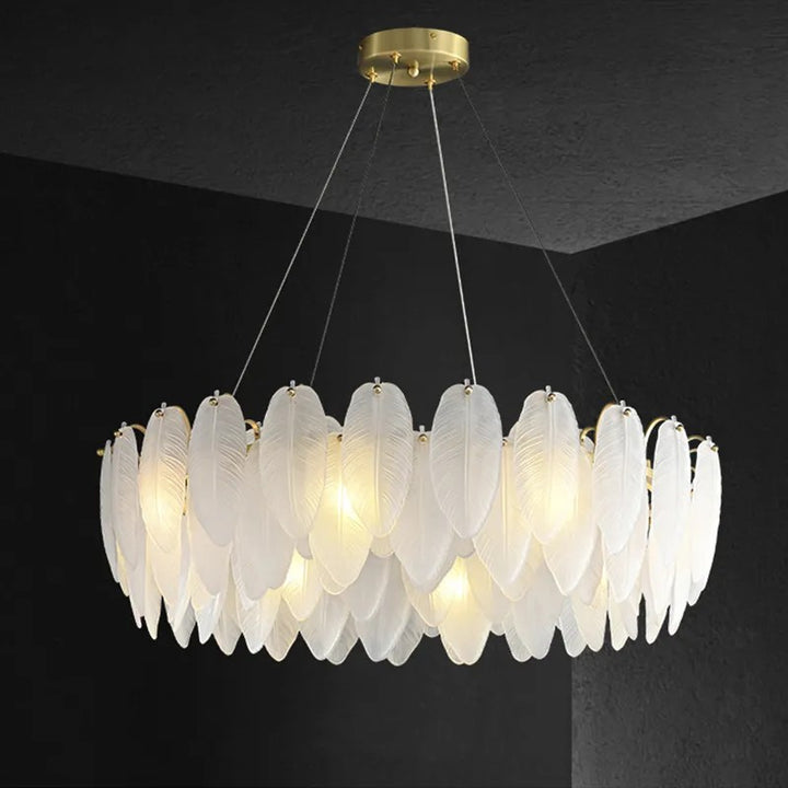 Feather High End Modern Chandelier