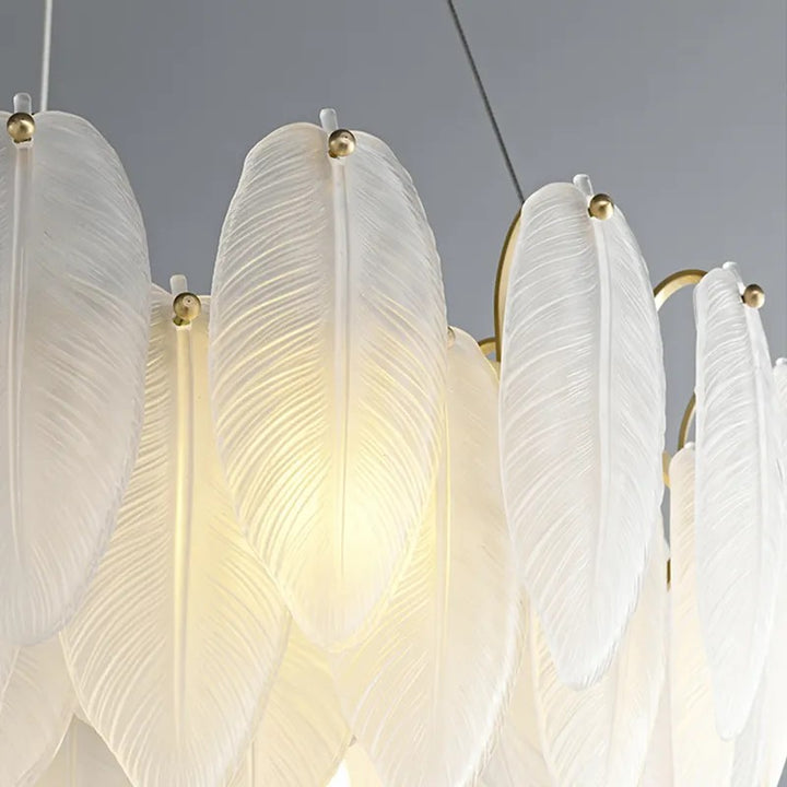 Feather High End Modern Chandelier