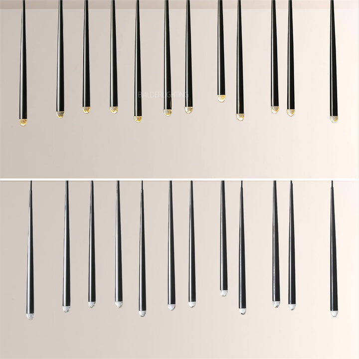 Felicia Modern Linear Chandelier 60"