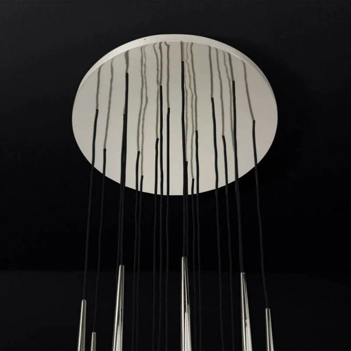 Felicia Modern Round Bed Room Chandelier 30"