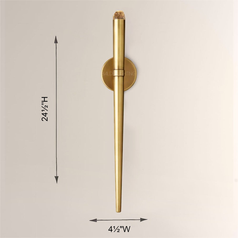 Felicia Modern Torch Wall Sconce