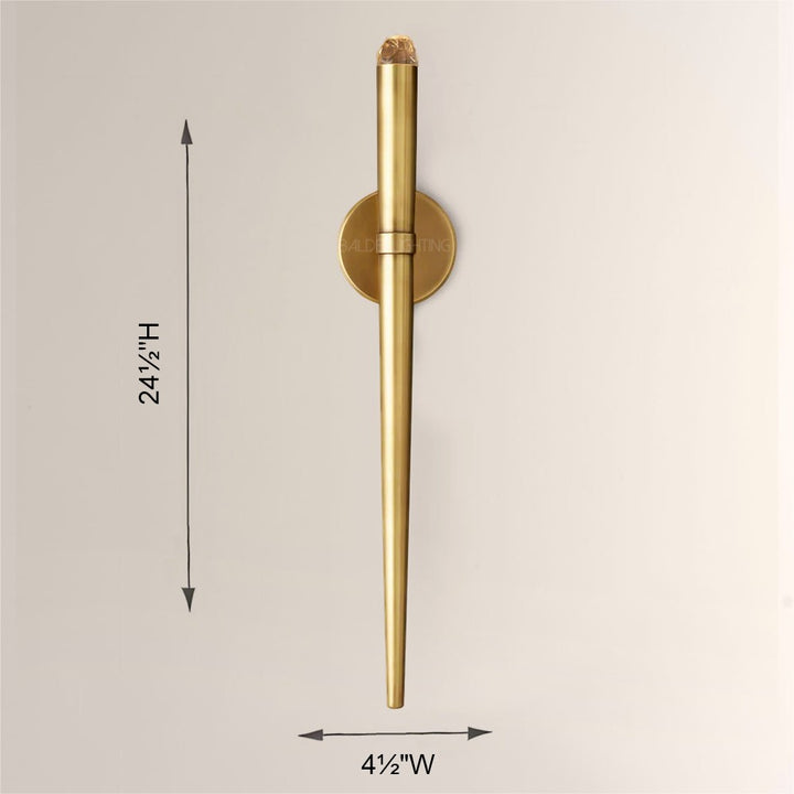 Felicia Modern Torch Wall Sconce