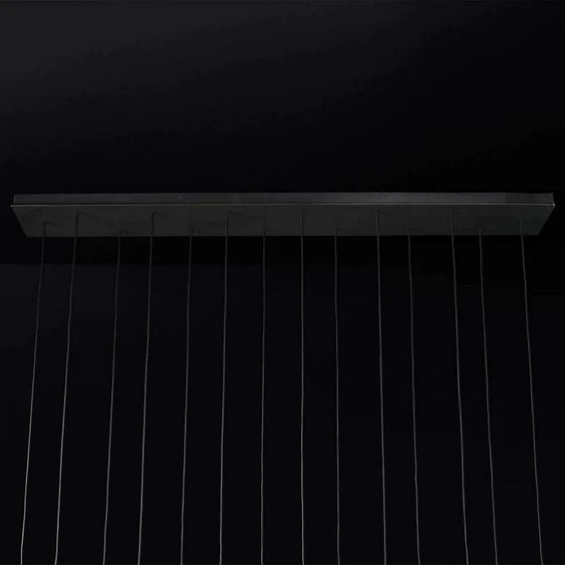 Felicia Tubular Linear Chandelier 72"W
