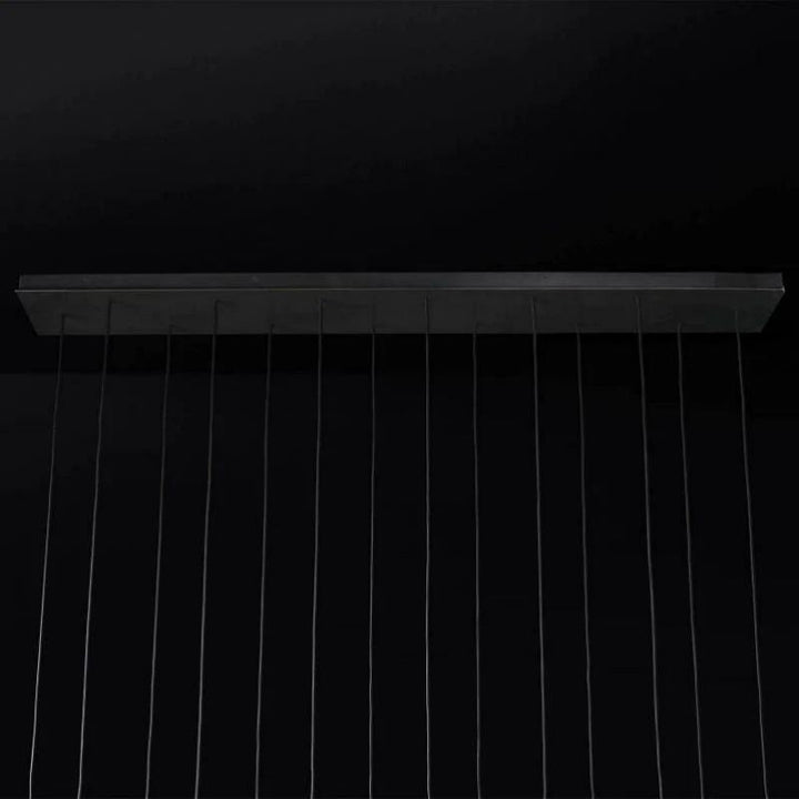 Felicia Tubular Linear Chandelier 72"W