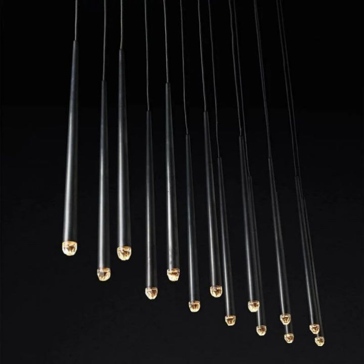 Felicia Tubular Linear Chandelier 72"W