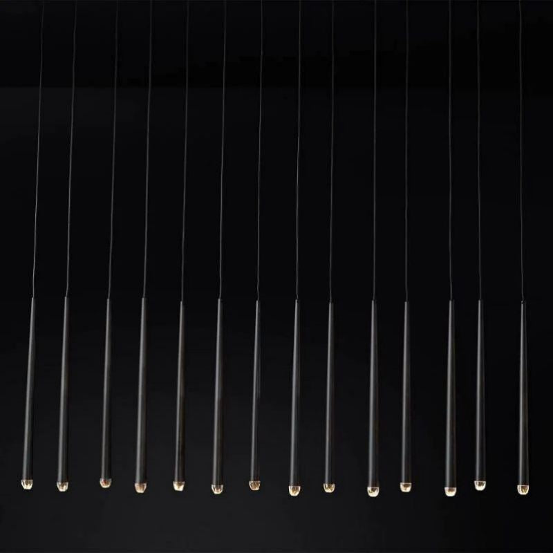 Felicia Tubular Linear Chandelier 72"W
