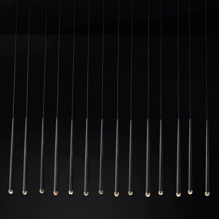 Felicia Tubular Linear Chandelier 72"W