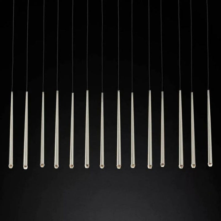 Felicia Tubular Linear Chandelier 72"W