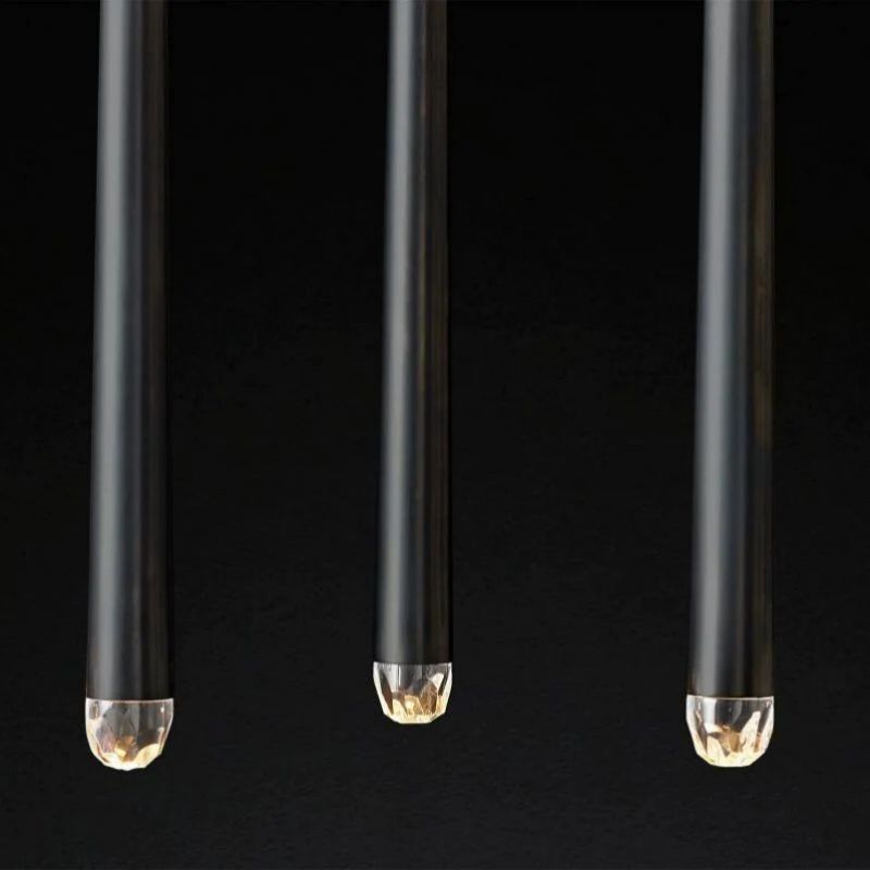 Felicia Tubular Linear Chandelier 72"W
