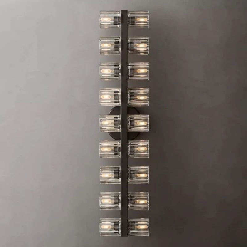 Felix Crystal 18 Lights Wall Sconce
