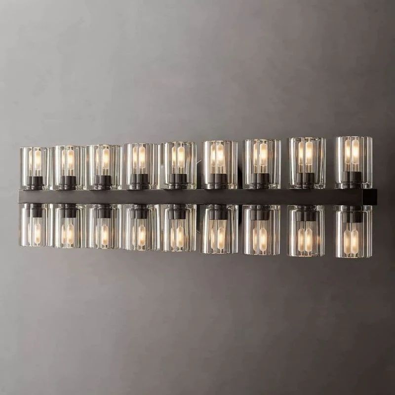 Felix Crystal 18 Lights Wall Sconce